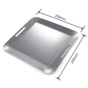 鉄板 日本鉄具製作 ミニ鉄板セット 正方形 専用ポーチ・リフター付き 鉄板【4.5mm】