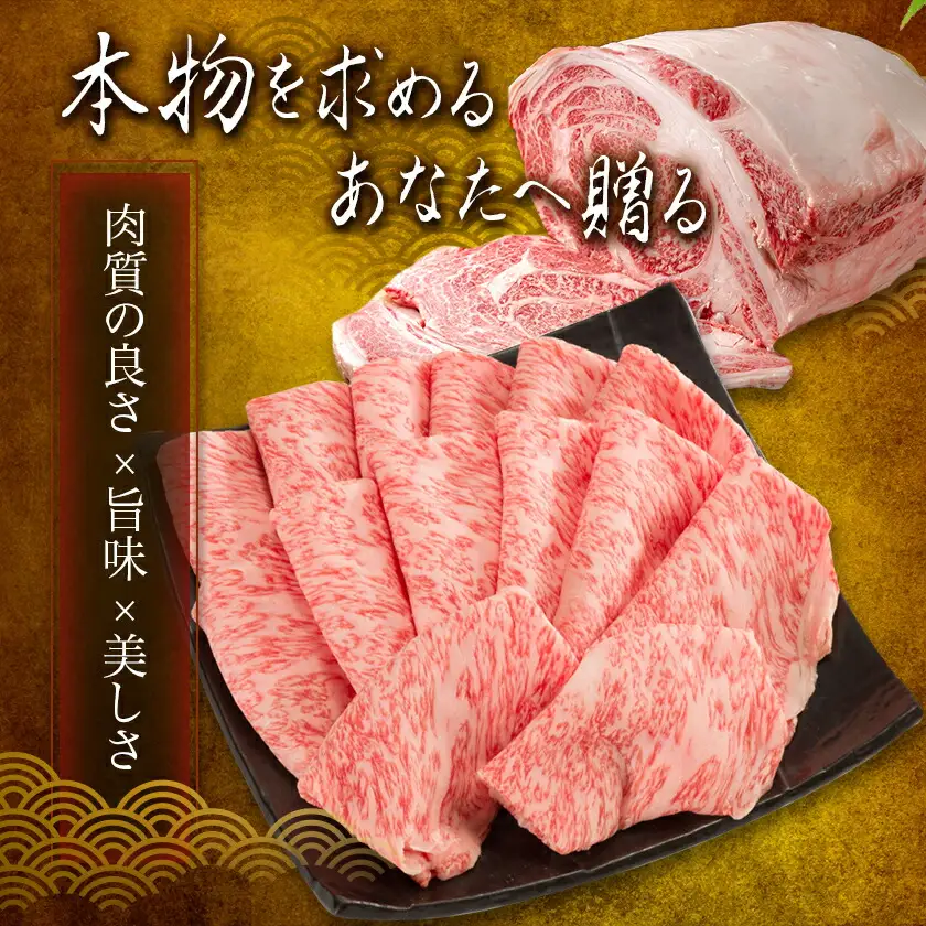 【A5】宮崎牛サーロインスライス500g〔AE-0105〕_(都城市) 都城産宮崎牛 ブランド牛 最高級A5ランクの牛肉 最高等級5等級 牛肉 すきやき / 焼きしゃぶ 霜降り 冷凍 国産黒毛和牛 肉の旨味 ギフト 贈答用
