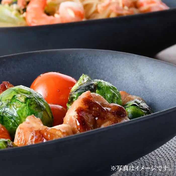 【波佐見焼】ブロンズ ブラック オーバルボウル 3枚セット 食器 皿 【長十郎窯】 [AE44] 波佐見焼