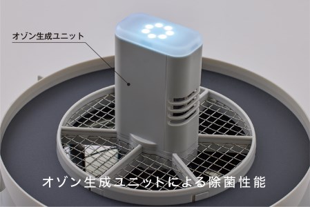 EE037_cado カドーオゾン空間除菌機能付き空気清浄機　LEAF130　インディゴブラック