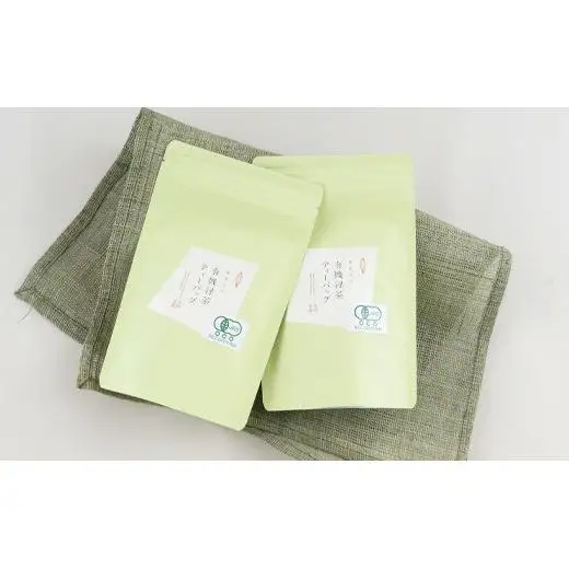【大容量】 有機緑茶 抹茶 入り ティーバッグ 40包 C242