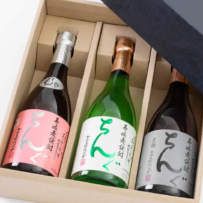麦焼酎 重家酒造 黒・白・燗ちんぐ 720ml 3本組 《壱岐市》【ヤマグチ】[JCG040] 19000 19000円  のし プレゼント ギフト