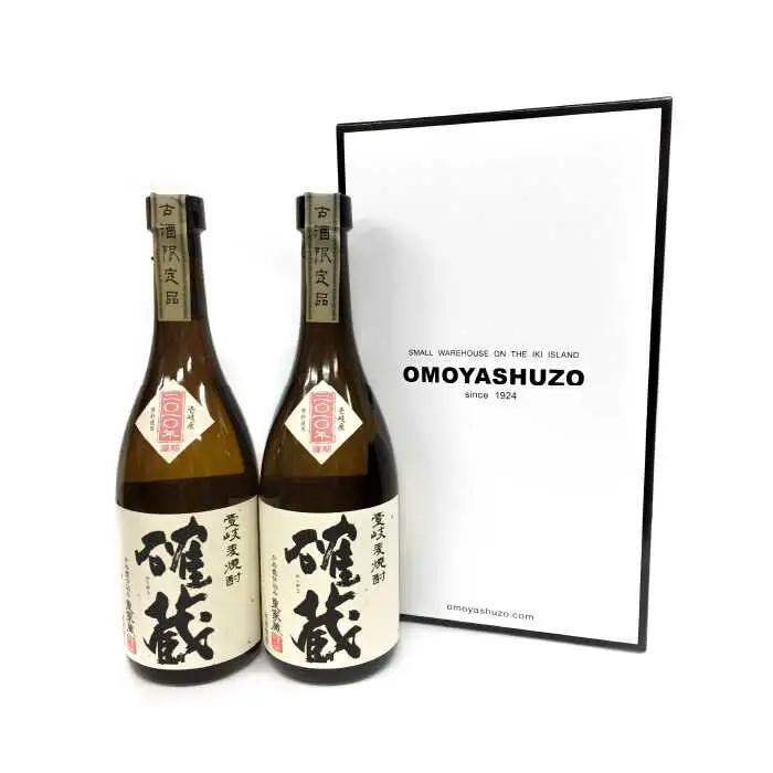 重家酒造 確蔵 720ml 2本組 [JCG041] 焼酎 むぎ焼酎 麦焼酎 酒 お酒 ギフト 敬老の日 のし プレゼント 16000 16000円