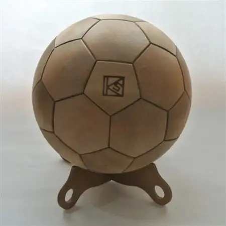木製サッカーボール(ホオノキ)【1294783】