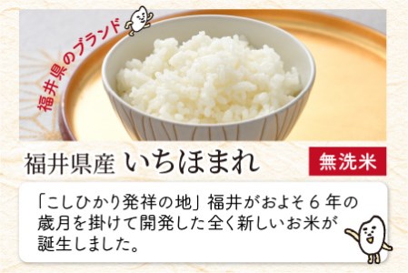 【令和8年産】定期便 ≪12ヶ月連続お届け≫ 福井県のブランド米 いちほまれ 無洗米 2kg × 12回 計24kg 【 無洗米 人気 品種 ブランド米 特A 】 [I-6106]
