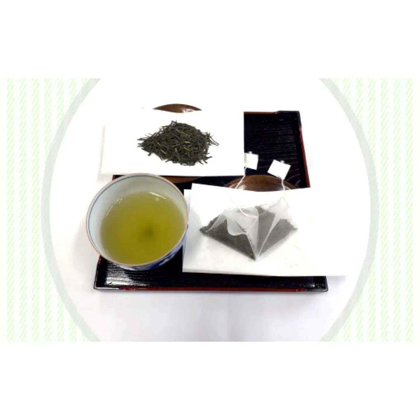 周南市特産　茶葉の甘味引き立つ高瀬茶セット　