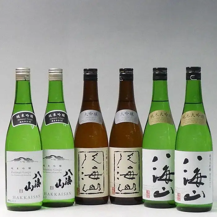 日本酒 八海山 純米吟醸・大吟醸・純米大吟醸 720ml×6本セット | 八海山