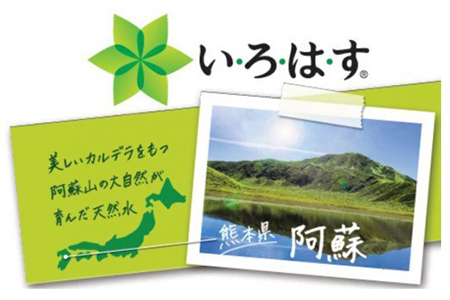 定期便12ヶ月 い・ろ・は・す（いろはす）阿蘇の天然水 540ml 計48本×12回 合計576本 540mlPET×24本×2ケース 送料無料《お申込み月の翌月から出荷開始》