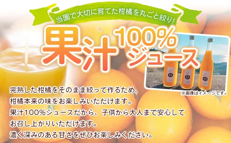 ＜ひさしげ農園 清見ジュース 720ml×3本＞『1か月以内に順次出荷予定』 柑橘 みかん ミカン オレンジ ジュース ソフトドリンク 飲んで応援 特産品 西宇和 愛媛県 西予市 【常温】 MHS0008