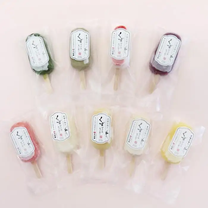 お茶屋のくずアイスキャンディー９本