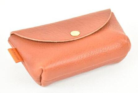 【全6色】栃木レザー ミニポーチ02S　小物入れ ピルケース/Pouch　02/S/チョコ/minca　428【ファッション 人気 おすすめ 】