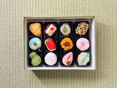 和菓子 お中元 ギフト 上生菓子 12個セット 贈答用 箱入り 熨斗付き スイーツ