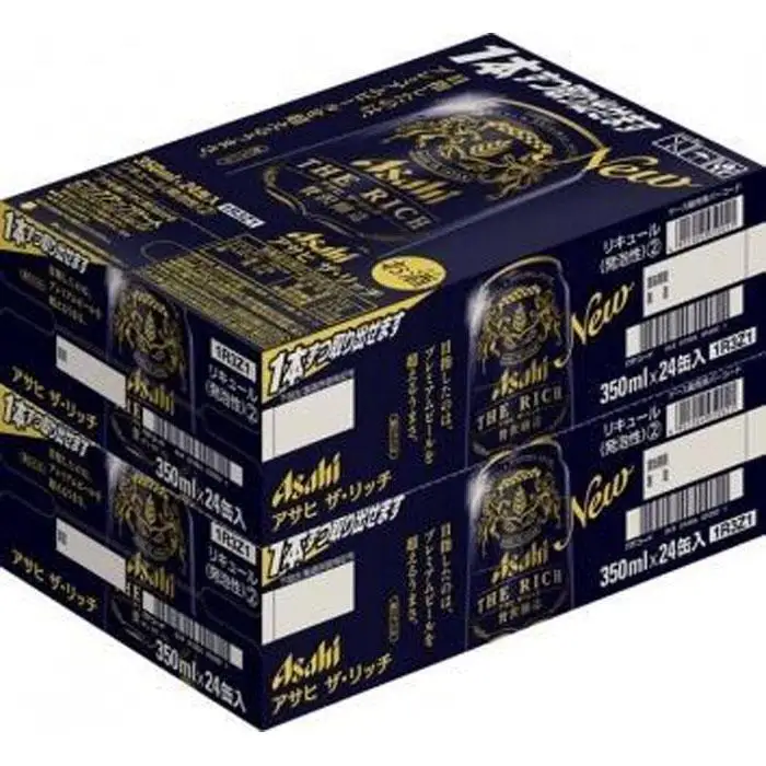 【定期便12回】 ビール アサヒ ザ・リッチ 350ml 24本 2ケース