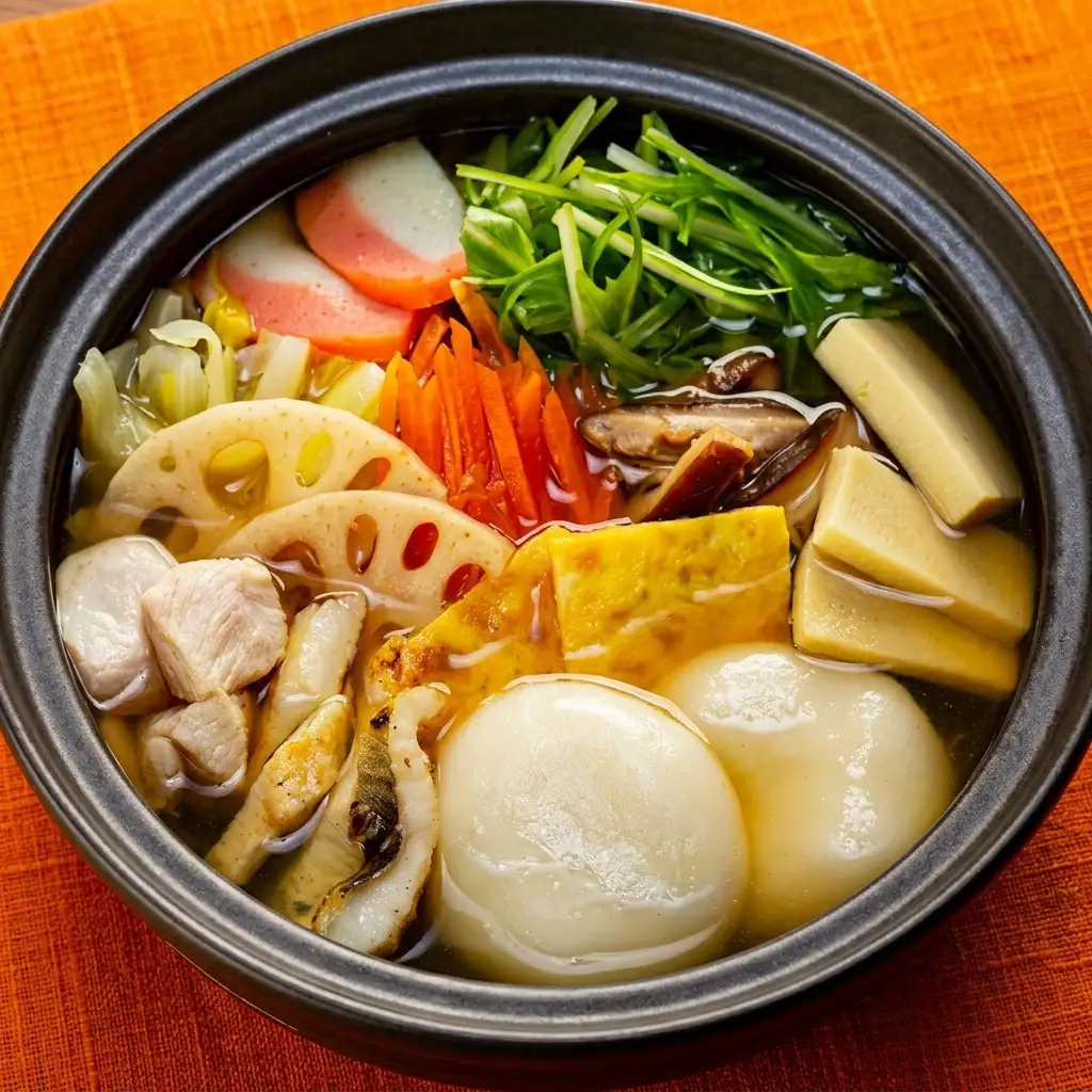 【博多旧市街セレクション登録商品】冷凍具雑煮5個セット 雑煮