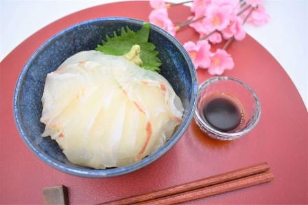 すぐ食べ鯛！！ お刺身天然真鯛600g（50g×12P）[H0059]