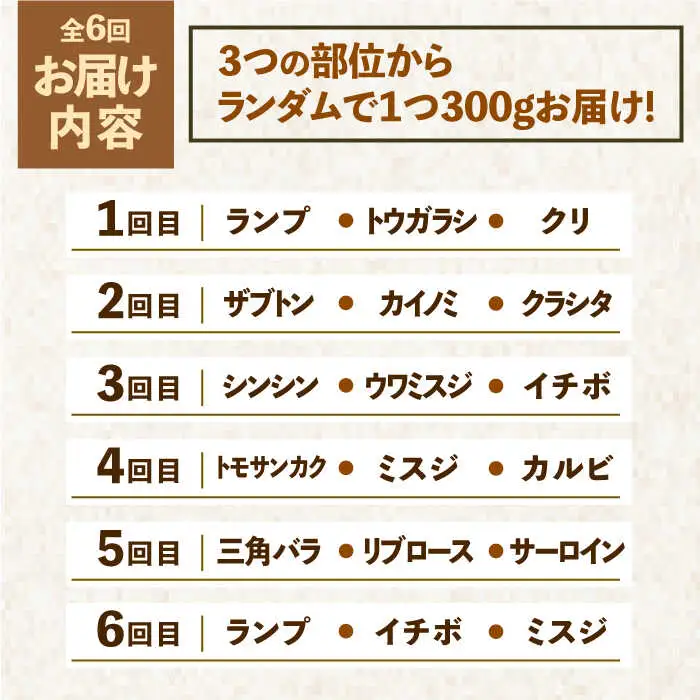 【全6回定期便】佐賀牛希少部位含む?ひとり贅沢焼肉コース? ランプ/クリ/トウガラシ/ザブトン/カイノミなど【ミートフーズ華松】 ブランド 高級 和牛 霜降り BBQ やわらか 冷凍 料理  精肉 牛肉 希少 赤身 イチボ ランプ ミスジ [FAY072]