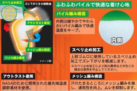 調温素材で快適な温度をキープ！つけ心地こだわったひざ保温サポーター【Lサイズ】※離島への配送不可（北海道、沖縄本島は配送可能）