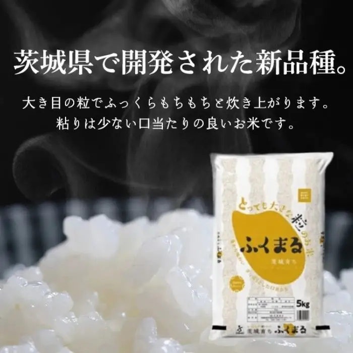 193【令和7年産】茨城県産 ふくまる 10kg(5kg×2袋)【石崎商店】