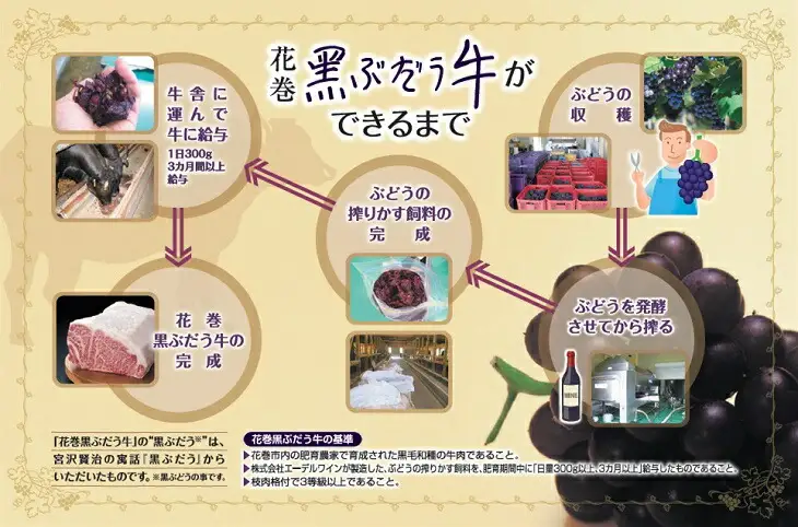花巻黒ぶだう牛　サーロインステーキ用 【512】