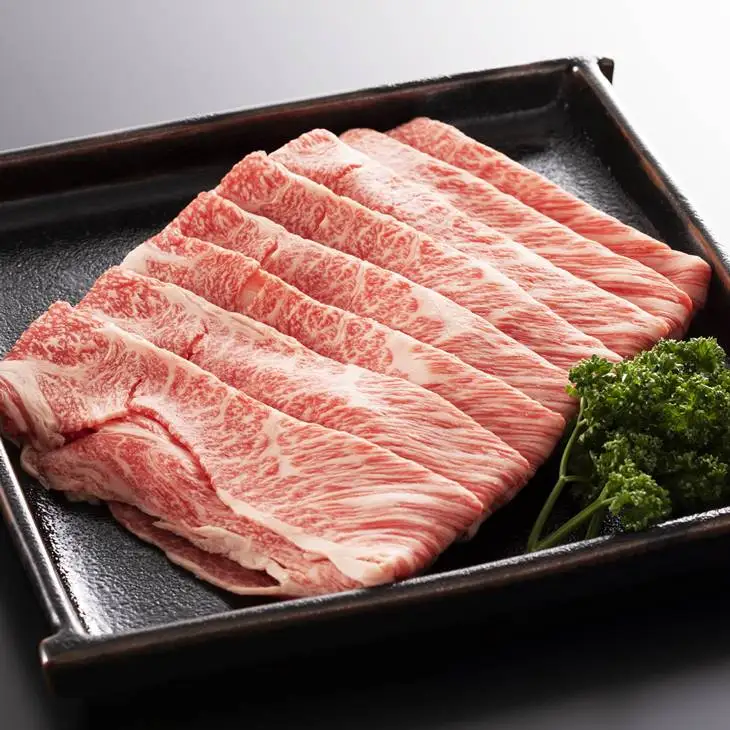 岩手県産 黒毛和牛 いわて牛 肩ロース すき焼き用 400g 【813】