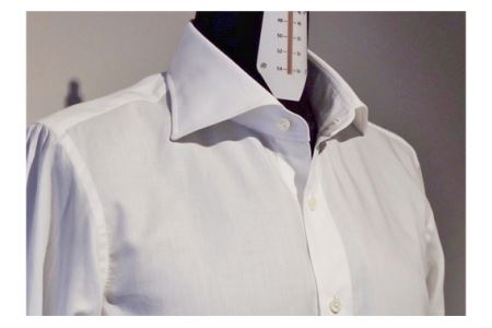 No.278 XLサイズ　140番手　cotton100％　ハンドメイドシャツ【n0278_del】