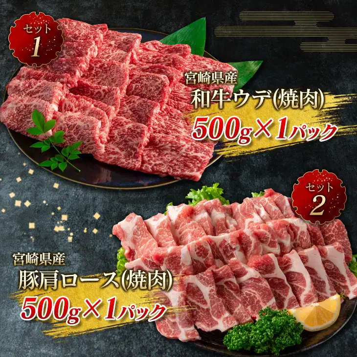 数量限定 牛肉 豚肉 食べ比べ パクパク 焼肉 セット 粗挽き ウインナー 合計1.5kg以上 国産 和牛 ウデ 豚肩ロース 豚バラ おかず 食品 人気 グルメ お弁当 BBQ キャンプ グランピング 詰め合わせ おすすめ お取り寄せ ミヤチク 宮崎県 日南市 送料無料_CD78-25