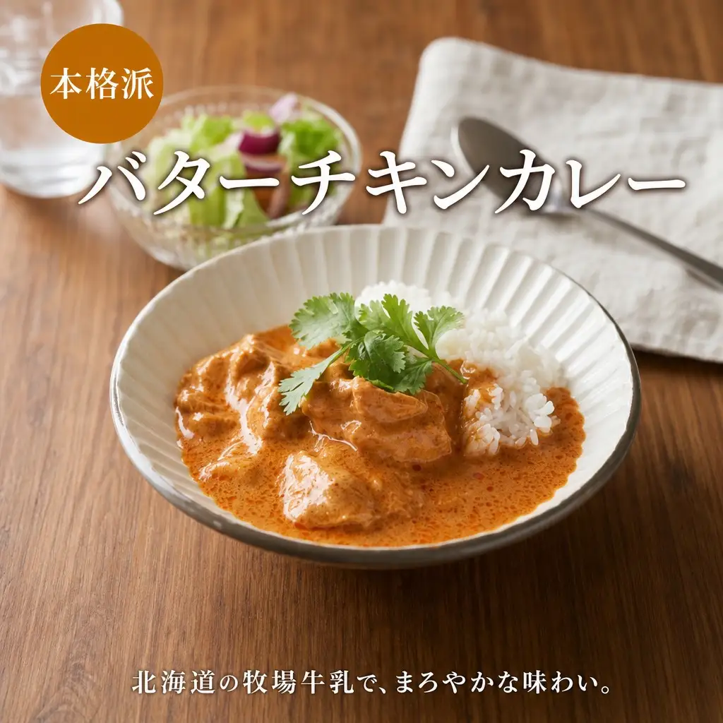 弟子屈 バターチキンカレー 2個 中辛 チキン 鶏肉 業務用 レトルトカレー レトルト スパイス 即席 ご飯のお供 保存食 備蓄 非常食 常温 まとめ買い お取り寄せ グルメ 4000円 送料無料 国産 北海道 弟子屈町 3746