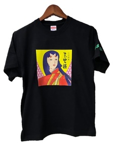 ヤマガタニューレトロ「玉虫姫」ロゴＴシャツ（カラー：ブラック・サイズ：M） F21A-092