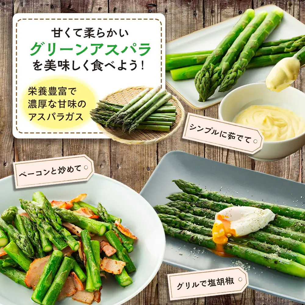 【R8年産】アスパラガス（夏採り）特別栽培 約1kg 細川農園 | グリーンアスパラ グリーンアスパラガス アスパラ 野菜 春野菜 朝採れ 新鮮 極太 サラダ 天ぷら 炒め物 旬 特産 産地直送 北海道 津別町 送料無料
