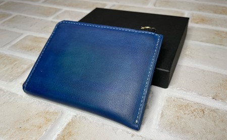 財布 革製品染色Lウォレットカードケースお札入れ 財布 キャメル