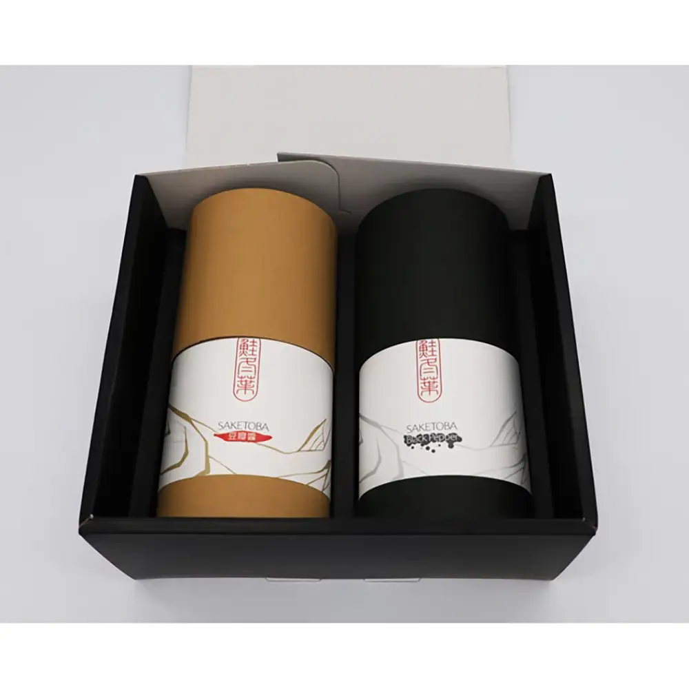 数量限定！鮭とばスライス　ブラックペッパー味150ｇ豆板醬味140ｇセット【15003】