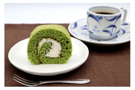 西条産青のりスイーツ「ていずいロール」1本｜ ロールケーキ