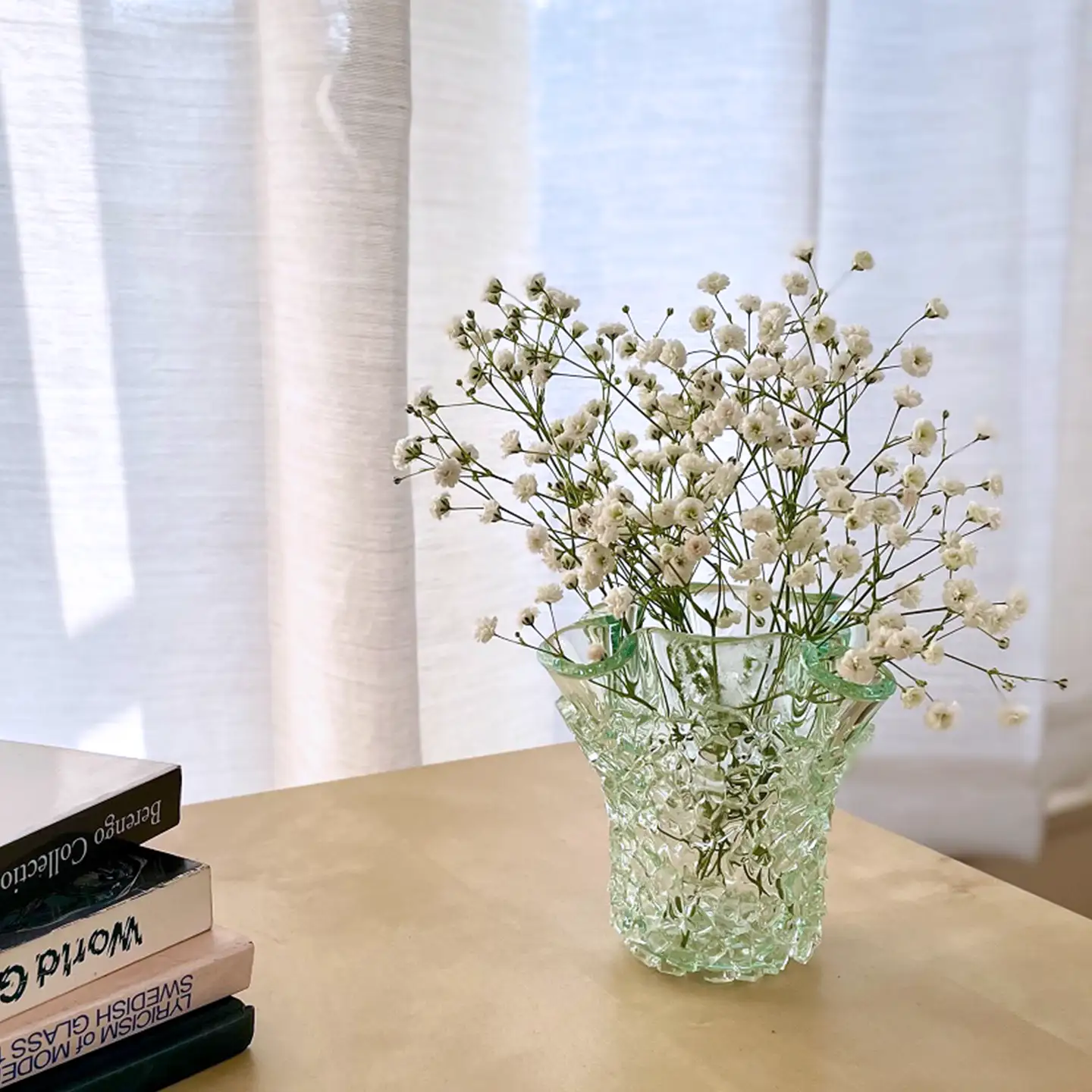 「フリットＶＡＳＥ（Ｍ）」 ｜ 花器 花瓶 ガラス ミラーズウサ