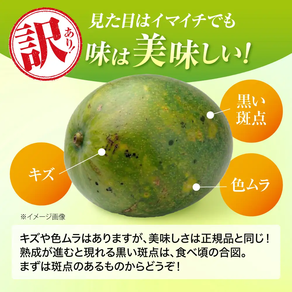 マンゴー 【2027年発送】 訳あり キーツマンゴー 約2kg (2～5玉) マンゴー 沖縄 BCAA005