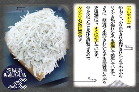 【茨城県共通返礼品／北茨城市】しらす干し 天日乾燥 約400g×2(DP-1-1)