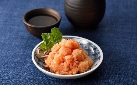 AB389.【博多辛子明太子の島本】ほたてめんたい160g×2個