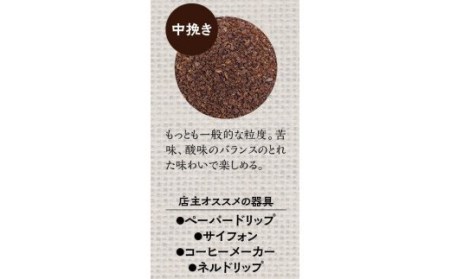 【中挽き】挽き立てコーヒー豆11種類セット(100g×11種類）【hgo002-b】
