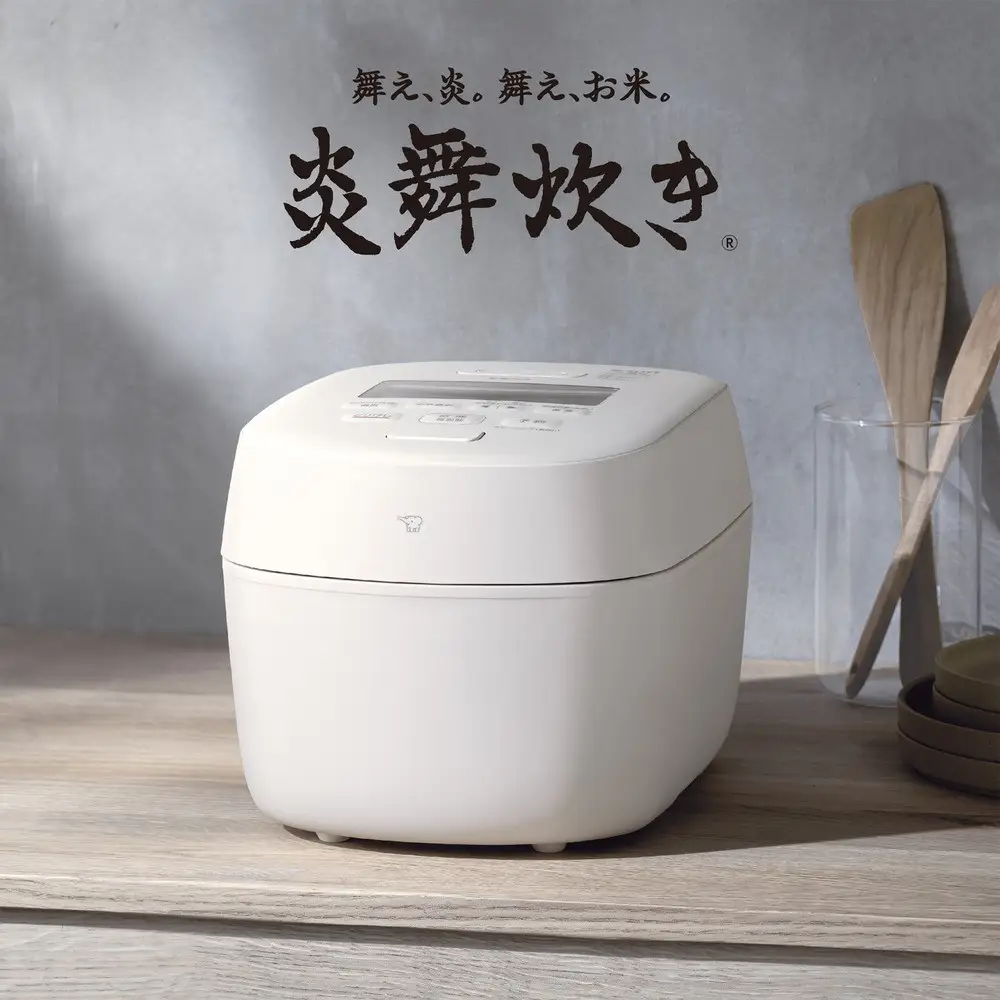 【先行予約】象印 圧力IH炊飯ジャー 5.5合炊き ( 炊飯器 ) 「 炎舞炊き 」 NWNC10-WA ホワイト