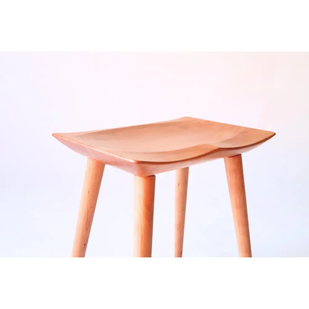 スツール SH41cm ブラックチェリー材【大川家具】ギフト対応