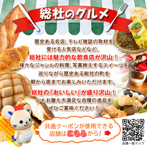 【パン＆グルメわーるど総社】　共通クーポン券（6000円分）020-006