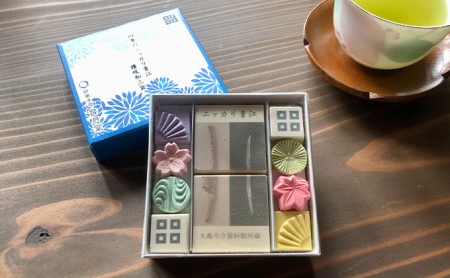 四季のニッカリ青江 お菓子 和菓子 和三盆糖 ギフト プレゼント 