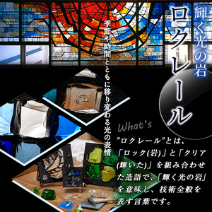 独自技法ステンドグラスパネル ロクレール「小さな天使」(サイズ 70mm×70mm) ステンドグラス パネル ガラスパネル 工芸品 アート オリジナル 彫刻 雑貨 おしゃれ 置物 記念品 プレゼント 贈り物【m23-09-03】【Jiku Art Creation】