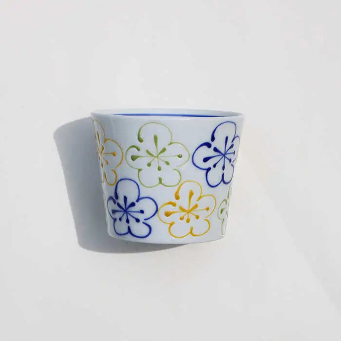 【波佐見焼】花柄 そばちょこ 5色セット 食器 皿 【協立陶器】 [TC38] 波佐見焼
