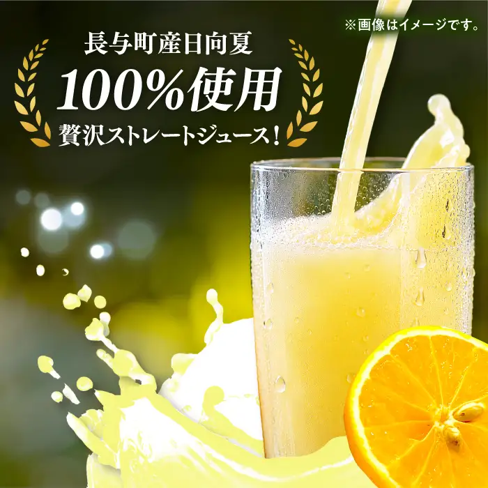 日向夏 ストレートジュース （720ml×2本）長与町/溝上農園  [EBY001]  日向夏 ひゅうがなつ ジュース オレンジジュース 果汁 100％ 国産 飲料 みかん ミカン 柑橘 先行予約