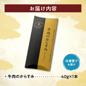 唯一無二の陸の珍味 牛肉 の からすみ 40g 【 十勝スロウフード 晩酌 おつまみ 万能調味料 珍味 酒の肴 加工品  贈り物 お取り寄せ 北海道 清水町  】_S006-0003