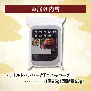 宇宙日本食認証！ 北海道産 牛肉 と ミニトマト の ハンバーグ 1個 【 十勝スロウフード 宇宙日本食 レトルト 湯煎 簡単調理 お取り寄せ 北海道 清水町  】_S006-0009