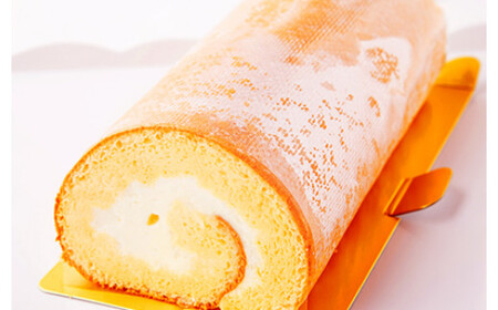 ふんわり ふわふわ! 豆乳クリーム たっぷりの ヘルシーな ロールケーキ 1本 400g