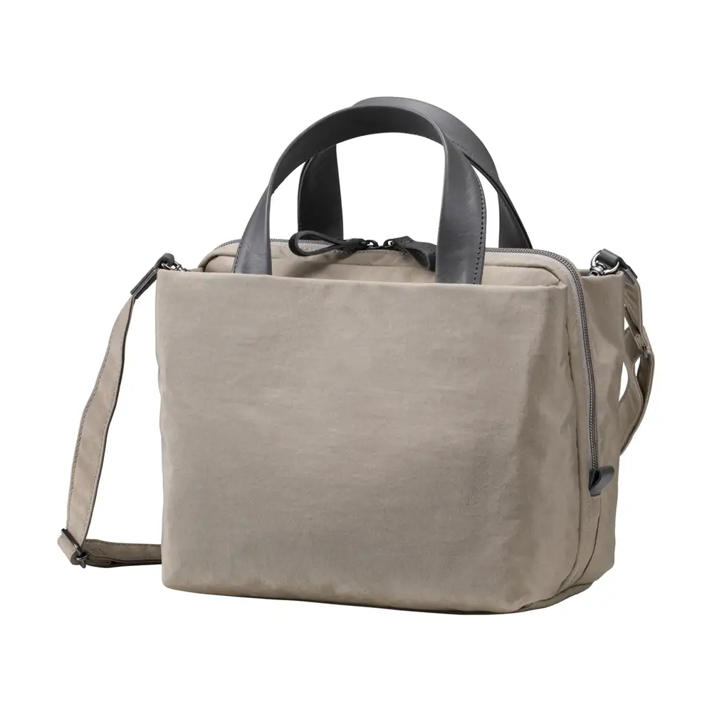 豊岡鞄 TUTUMU S4100 tre mini boston bag ミニボストンバッグ グレージュ