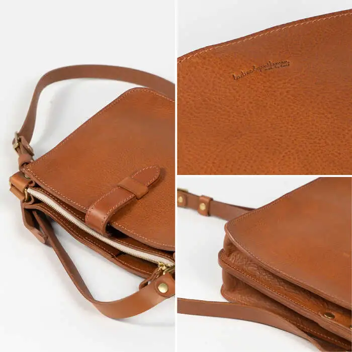 エレガンス ショルダー 糸島市 / LADIES&GENTLEMEN 鞄 レザー ショルダーバッグ 革製品 革鞄 カバン [ADK039]