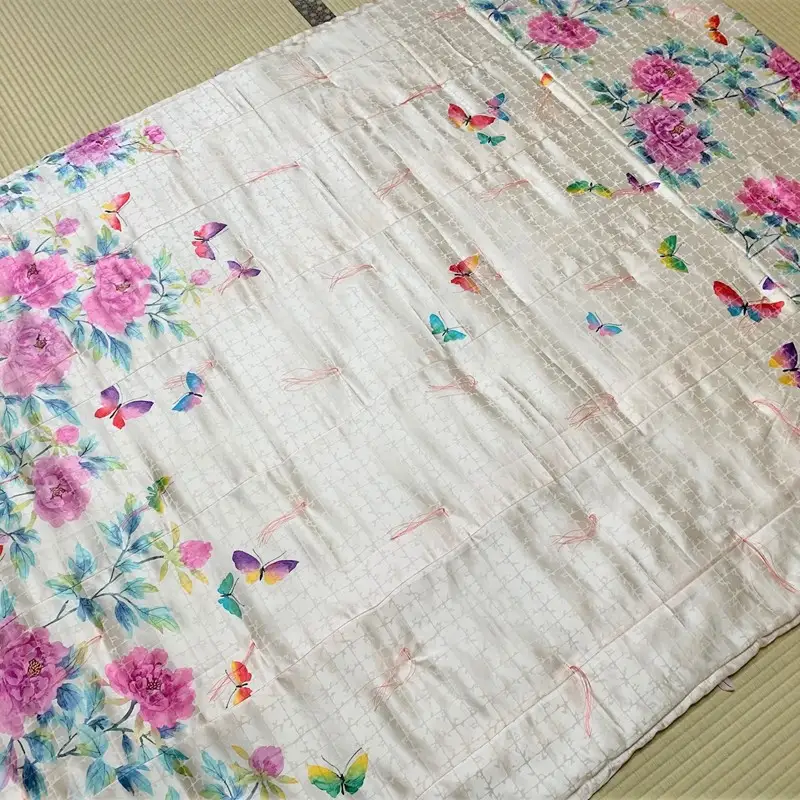 着物リメイク 近江手引き真綿 肌掛ふとん 500ｇ